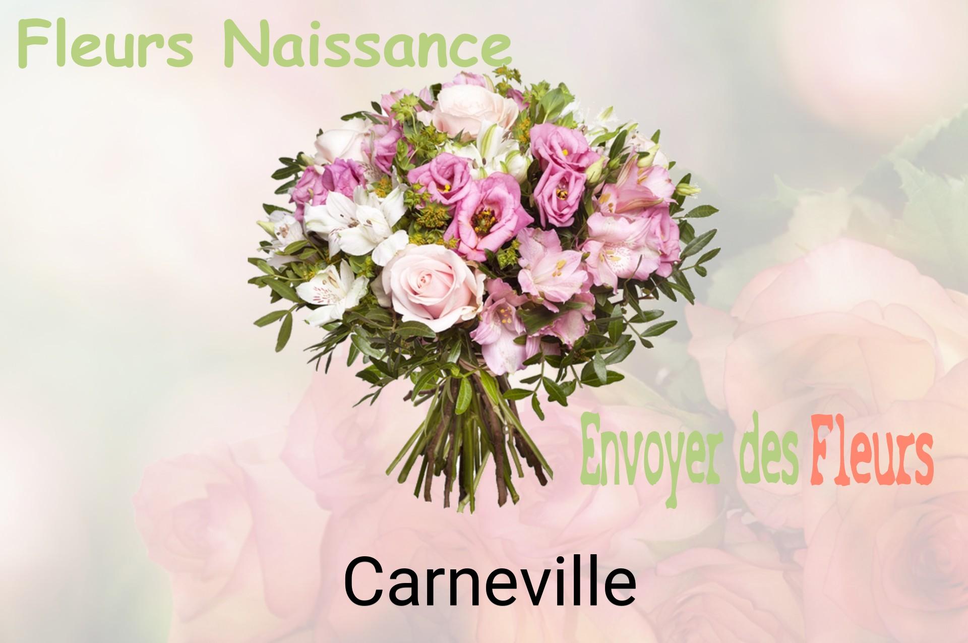 Bouquet de fleurs de naissance livré à Carneville